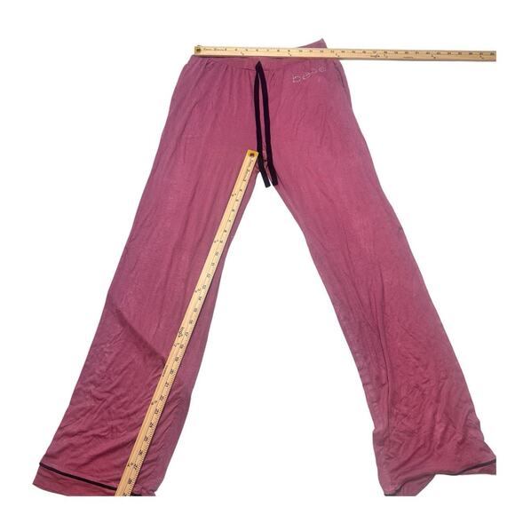 Bebe Size Large New With Tag Super Soft & Comfy Pj Set With Flared Wide leg - Picture 3 of 4
